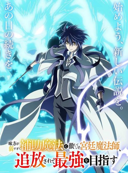 انمي Mikata ga Yowasugite Hojo Mahou ni Tesshiteita Kyuutei Mahoushi, Tsuihou sarete Saikyou wo Mezashimasu الحلقة 9 مترجمة اون لاين