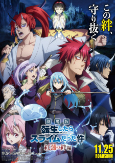 انمي Tensei shitara Slime Datta Ken Movie: Guren no Kizuna-hen الفلم 1 مترجمة اون لاين